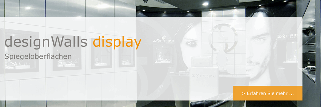 designWalls display Headliner