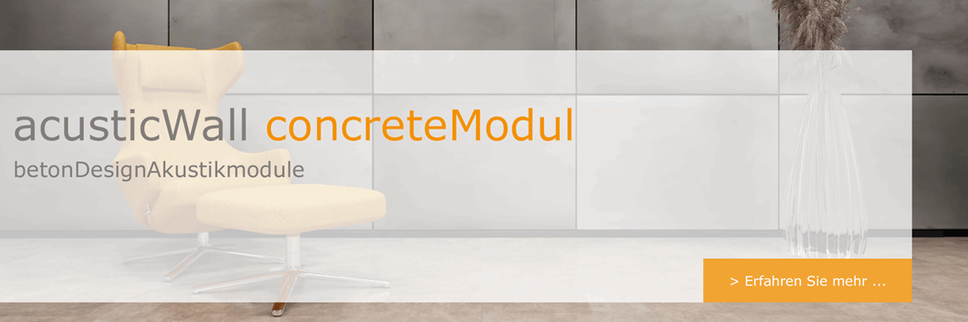 xstone acusticWall concrete beton Headliner